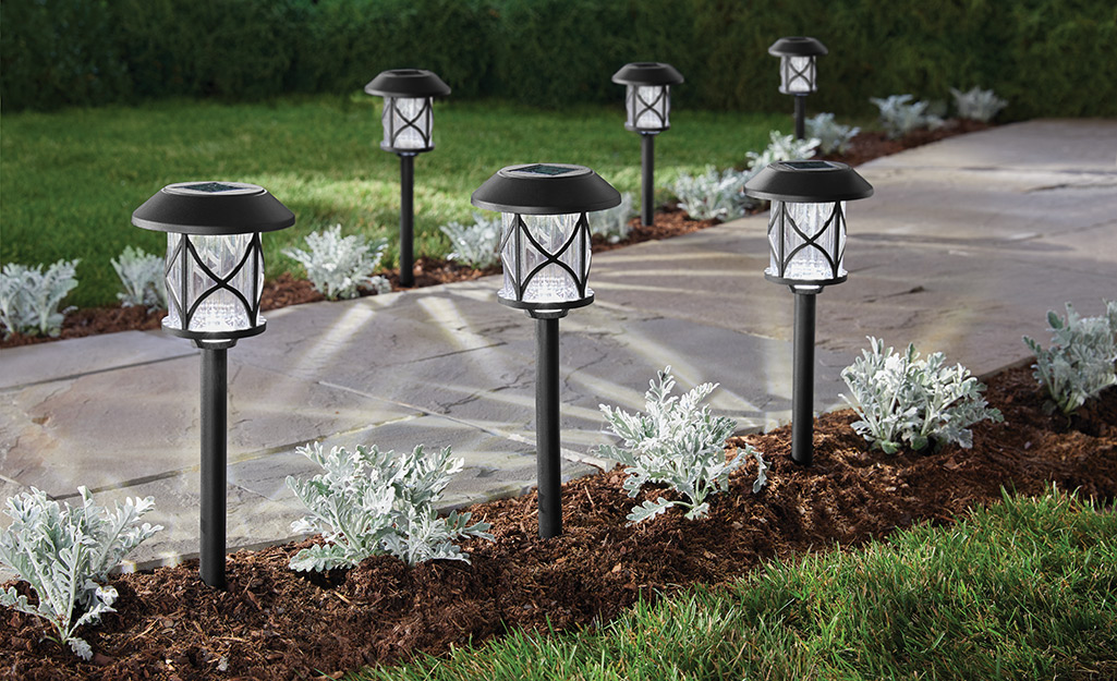 Landscape lighting outdoor solar